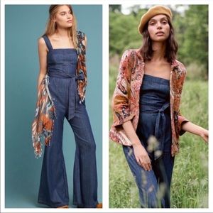 Anthropologie Pilcro Denim Jumpsuit